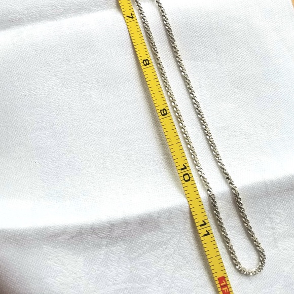 Sterling silver twisted serpentine necklace - Picture 2 of 5